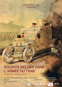 Couverture. Ambiances Asbl. Soldats belges dans l|armée du Tsar. Un film de François Lempereur. 2018-12-14